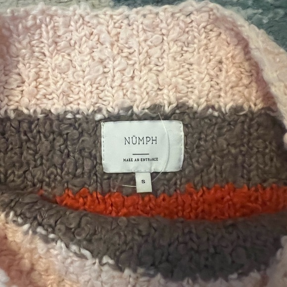 Anthropologie Striped Numph Boat Neck Sweater - Picture 3 of 5